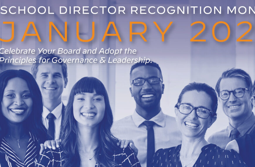 January is School Director Recognition Month